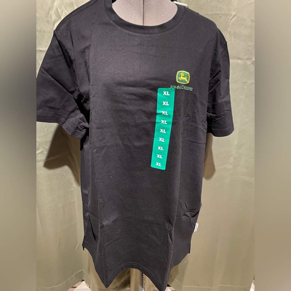 John Deere Black T-Shirt for Men